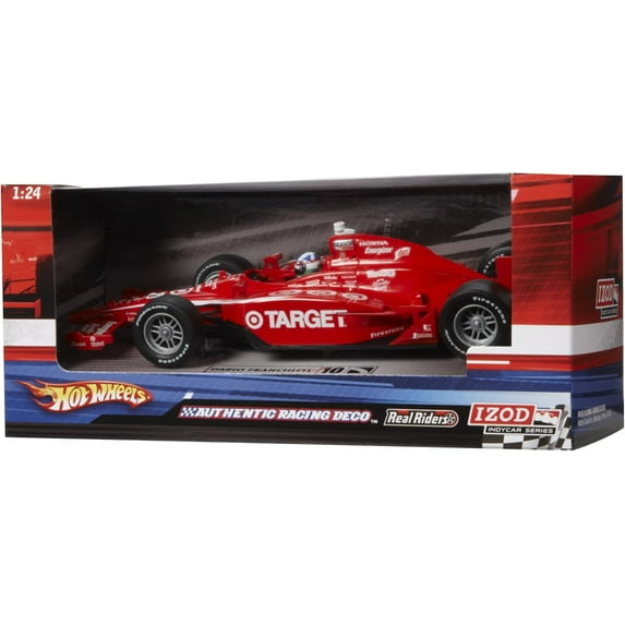 Damaged Box Special - Hot Wheels Dario Franchitti Izod Racing ~ 1:24 Scale Car