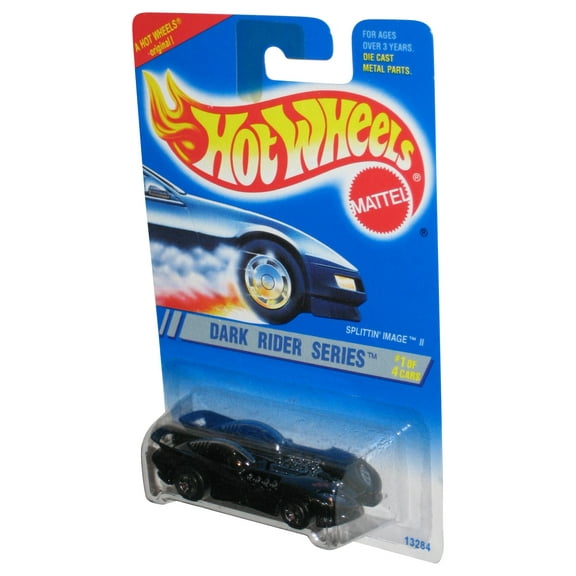 Hot Wheels Dark Rider Series 1/4 (1994) Black Splittin' Image II Car #297