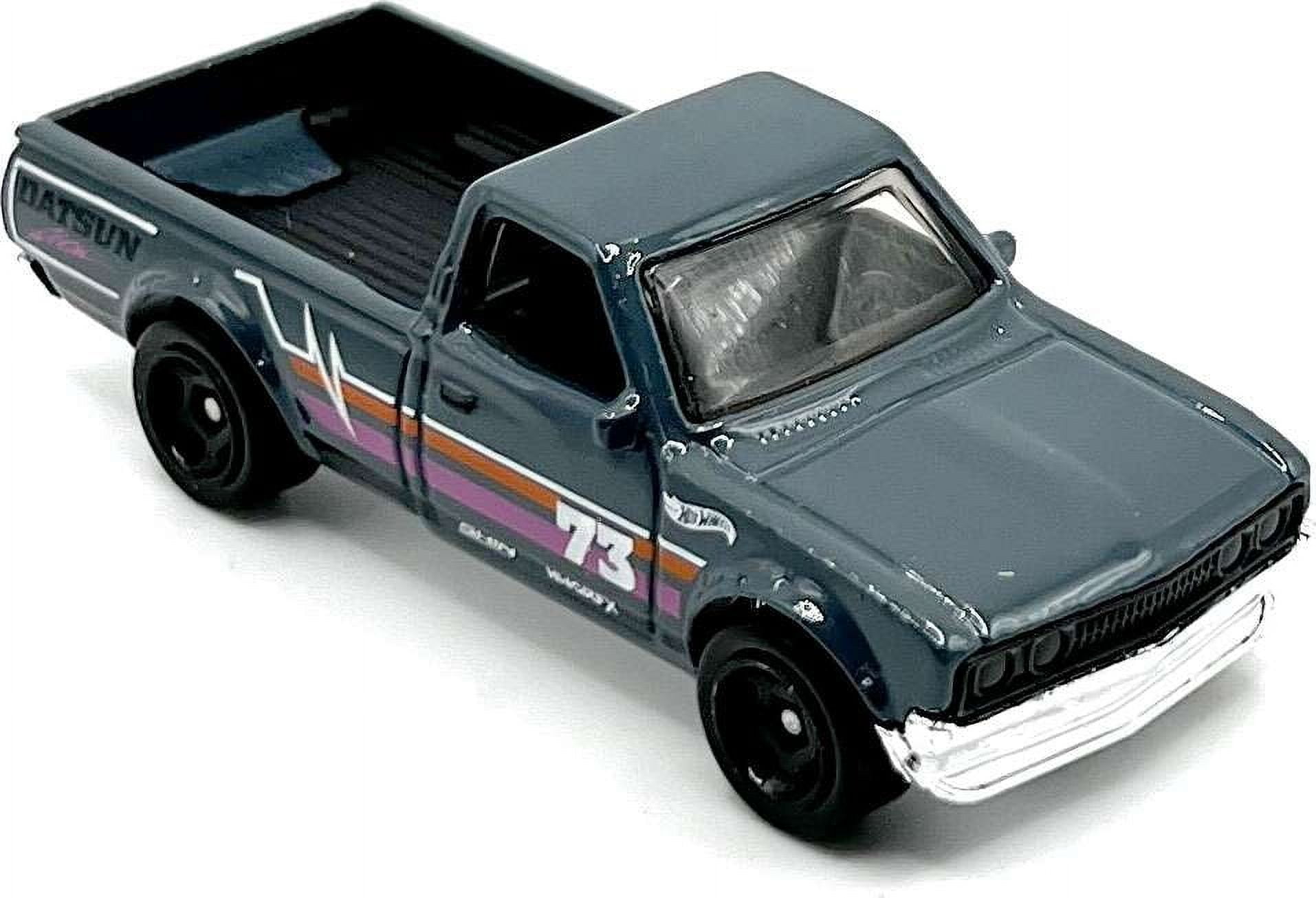 Hot Wheels Datsun 620 Diecast Car Dark Grey No Packaging