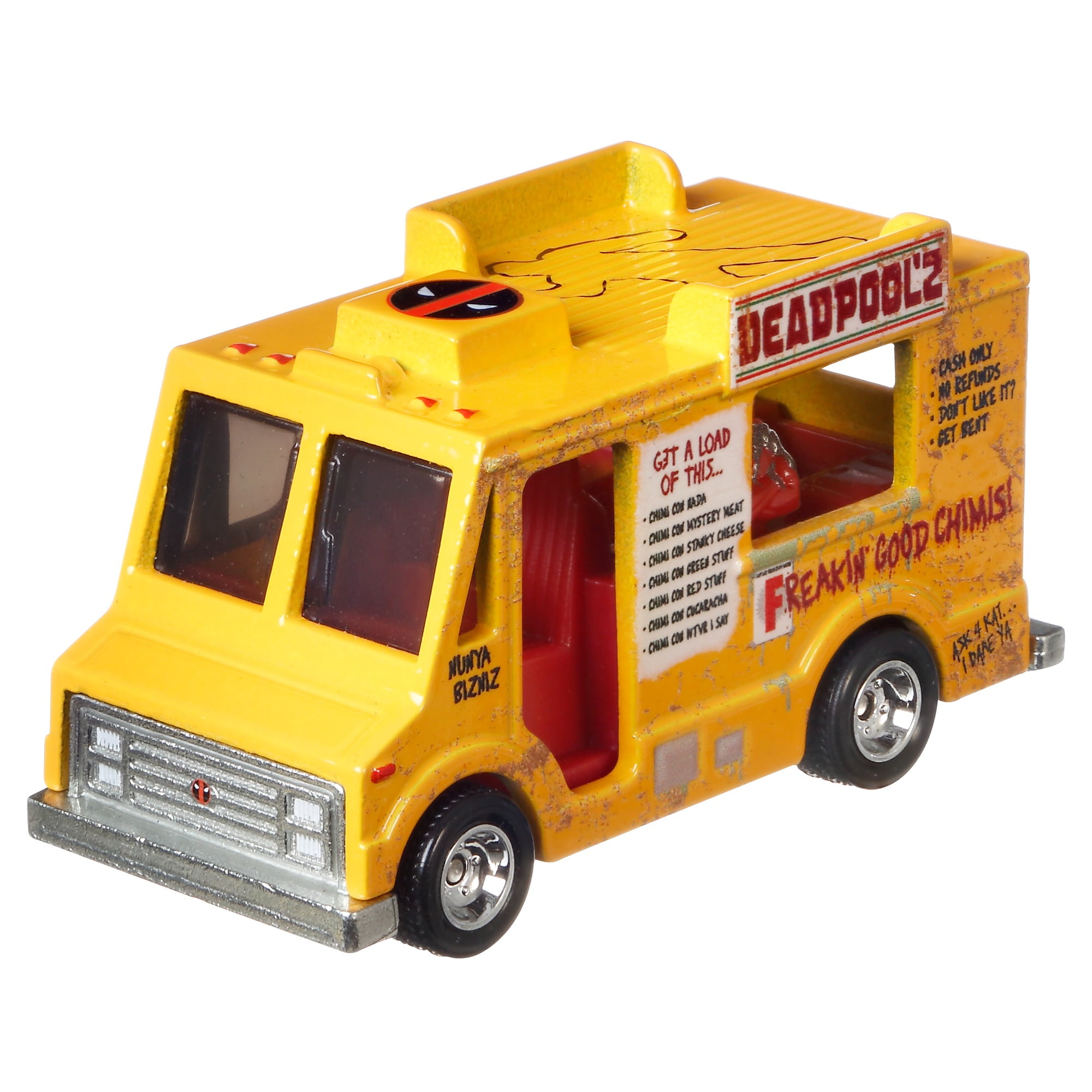 Hot Wheels Deadpool Chimichanga Vehicle - Walmart.com