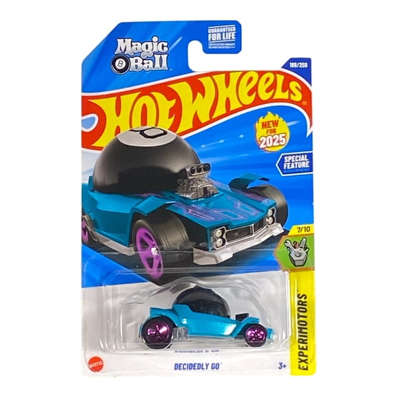 Hot Wheels Decidedly Go / Magic 8 Ball (Teal) - Experimotors Series 7/10