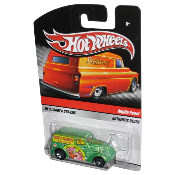 Hot Wheels Delivery (2019) Anglia Panel Cry Baby Candy Green Toy Van