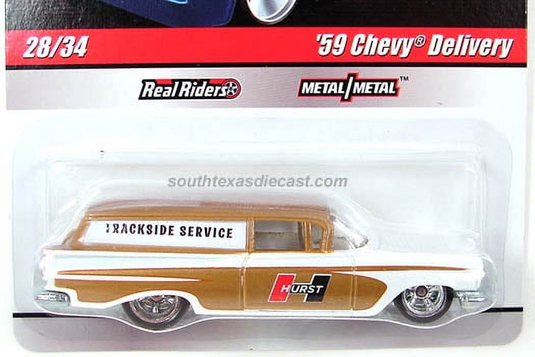 Hot Wheels Delivery: Slick Rides GOLD/WHITE '59 Chevy Delivery 28