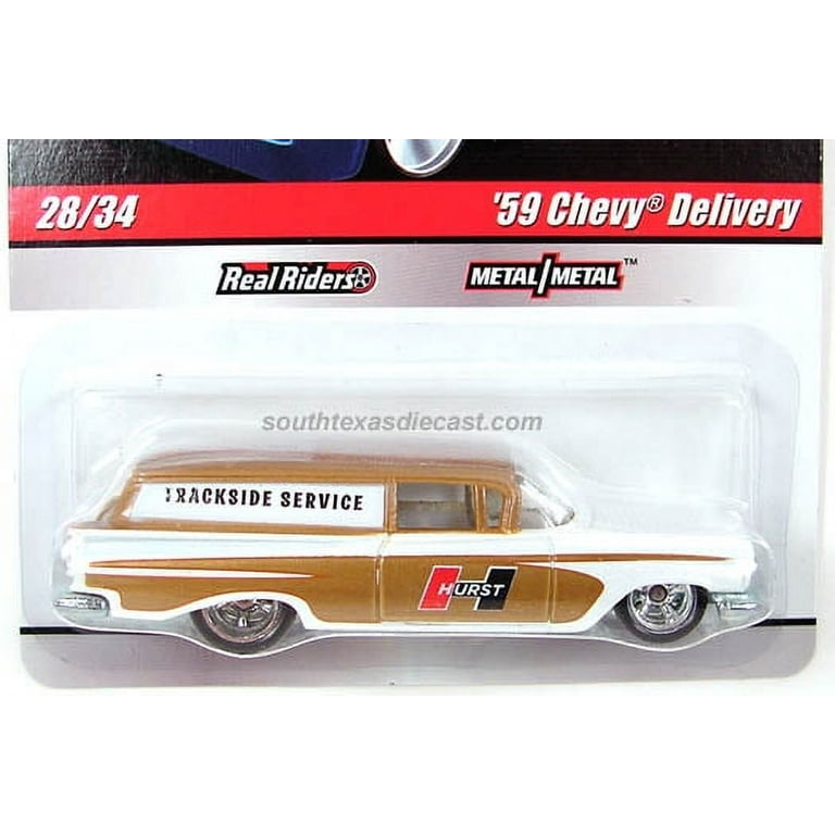 Hot Wheels Delivery: Slick Rides GOLD/WHITE '59 Chevy