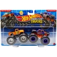 thumbnail image 1 of Hot Wheels Demolition Doubles 1956 Hi-Tail Hauler & 2017 Ford Raptor Diecast Car 2-Pack, 1 of 1