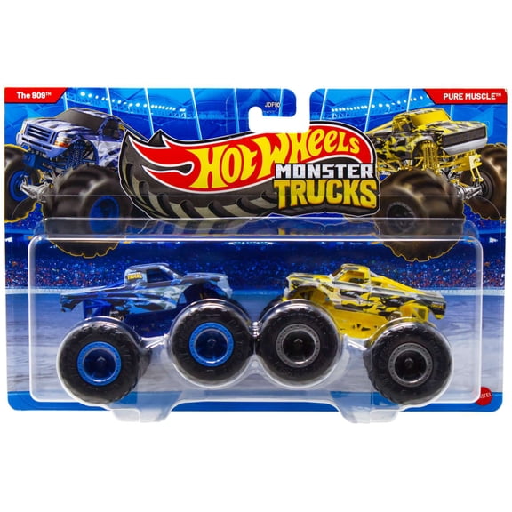 Hot Wheels Demolition Doubles The 909 & Pure Muscle Diecast Car 2-Pack