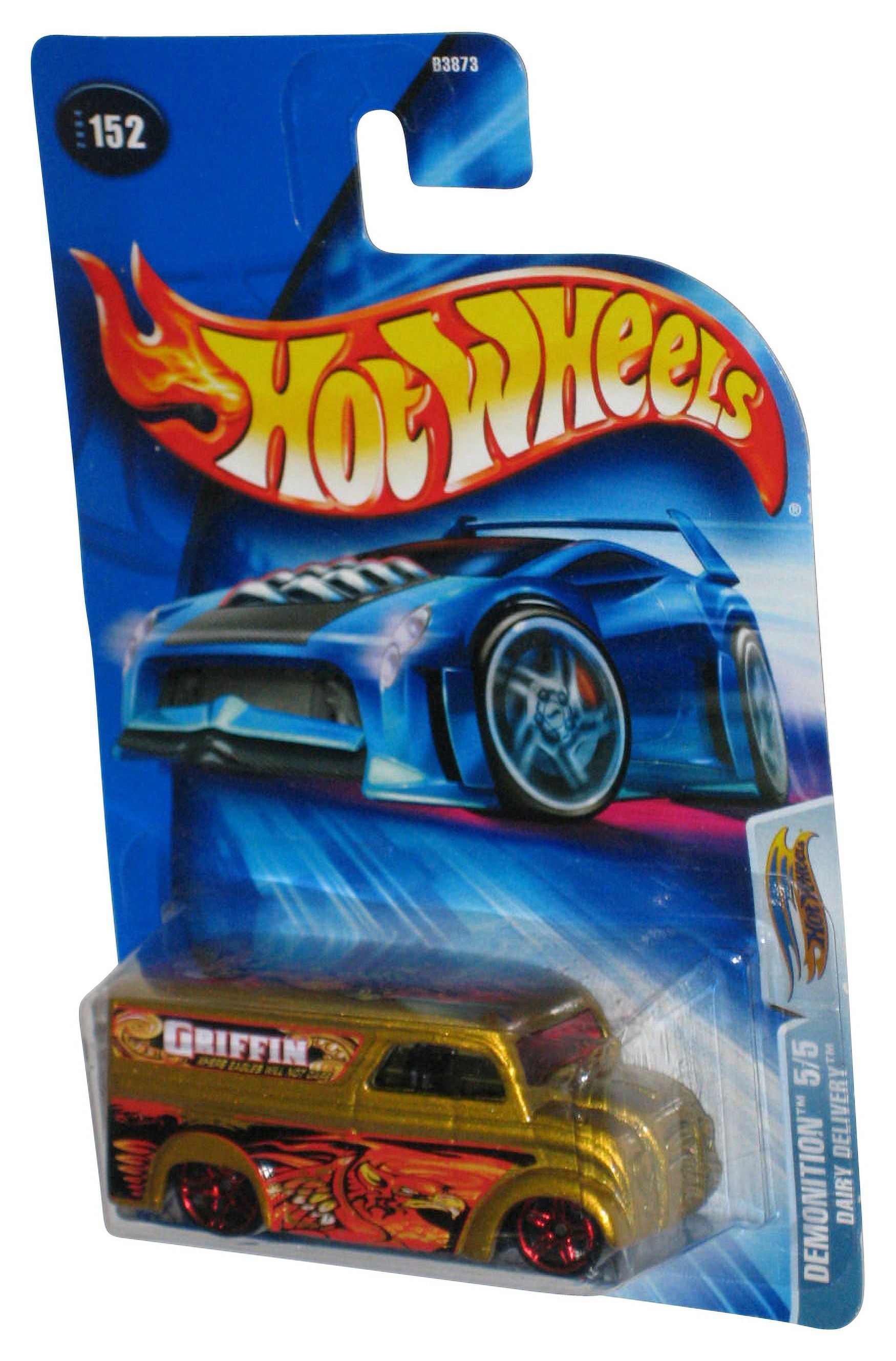 Hot Wheels Demonition Gold Griffin Dairy Delivery Truck 2004 - Walmart  Business Supplies, image size:1750x2658