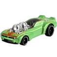thumbnail image 1 of Hot Wheels Die-Cast Collectible Vehicle - Rodger Dodger 2.0 Hot Rod ~ Green and Yellow Muscle Car ~ Muscle Mania Collection ~ 4/10~195/250, 1 of 5