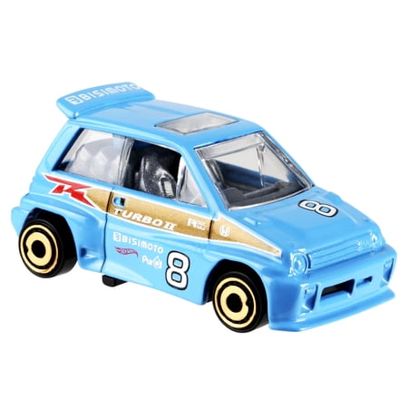 Hot Wheels Die-Cast Vehicle - Inspired by 85 Honda City Turbo II Race Car - Nightburnerz Collection - 2/10