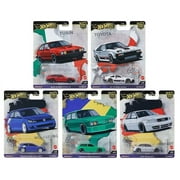 Hot Wheels Diecast Model Cars, 5 Pieces