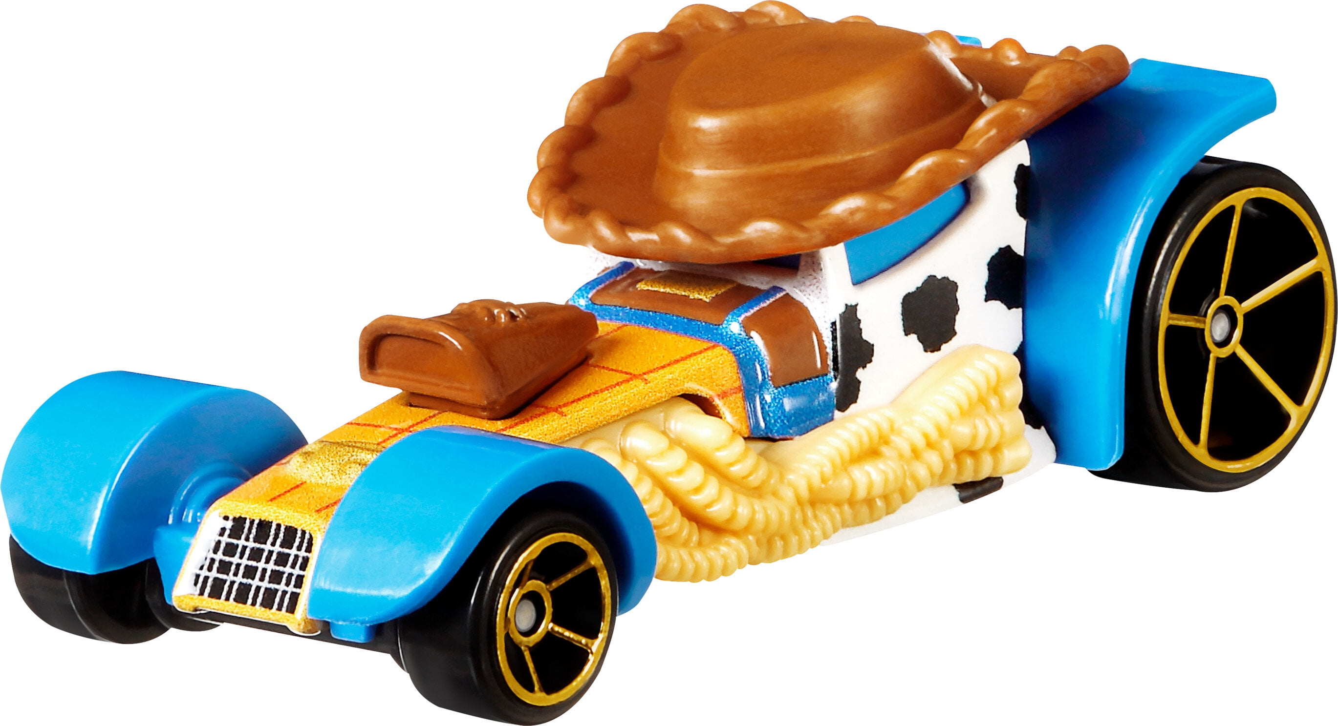 Hot Wheels Disney 100 Woody Character Car, 1:64 Scale Collectible