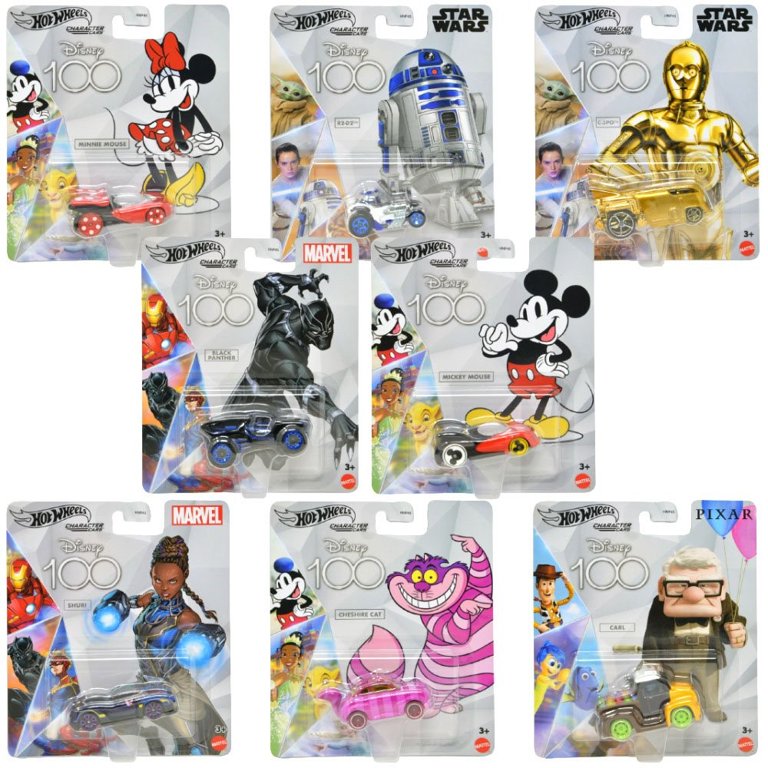 hotwheels Disney 100th ポップカルチャー　1セットのみ Hot Wheels Pop Culture Disney 100 Deco Delivery 1:64 Scale