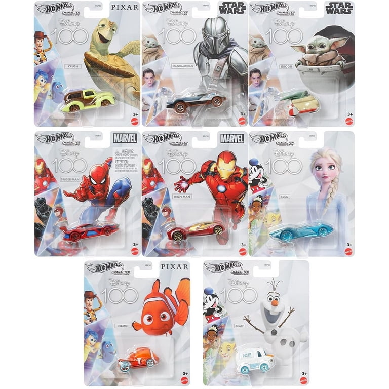 Hot Wheels Disney Character Cars 100 Years Special Edition Series