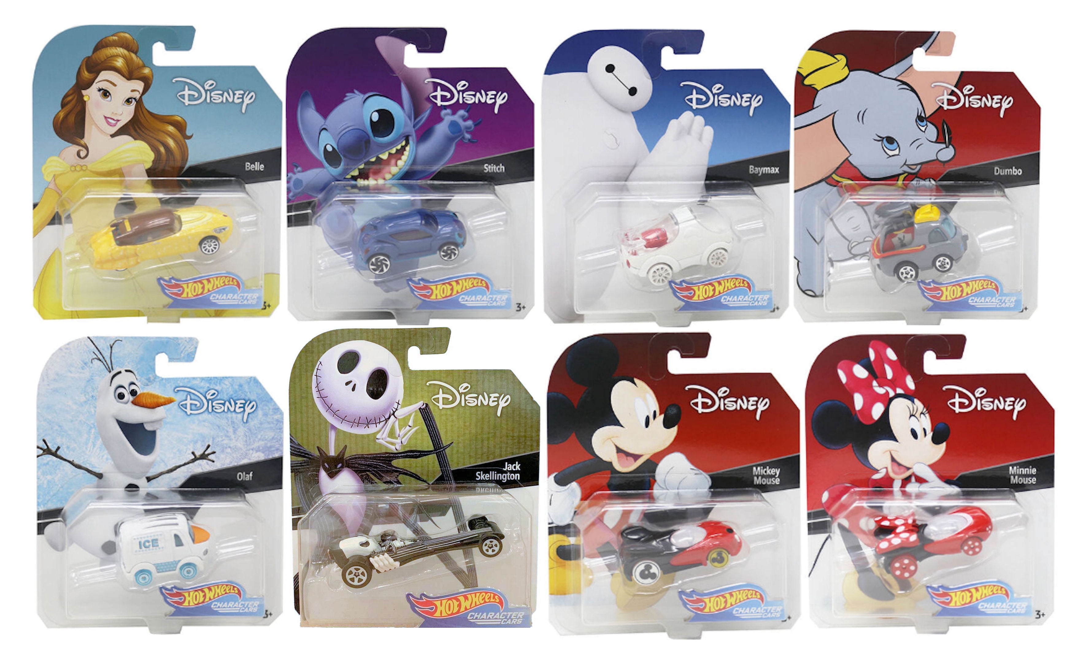 Disney Character Collection ミニカーセット Hot-Wheels-Disney-Character-