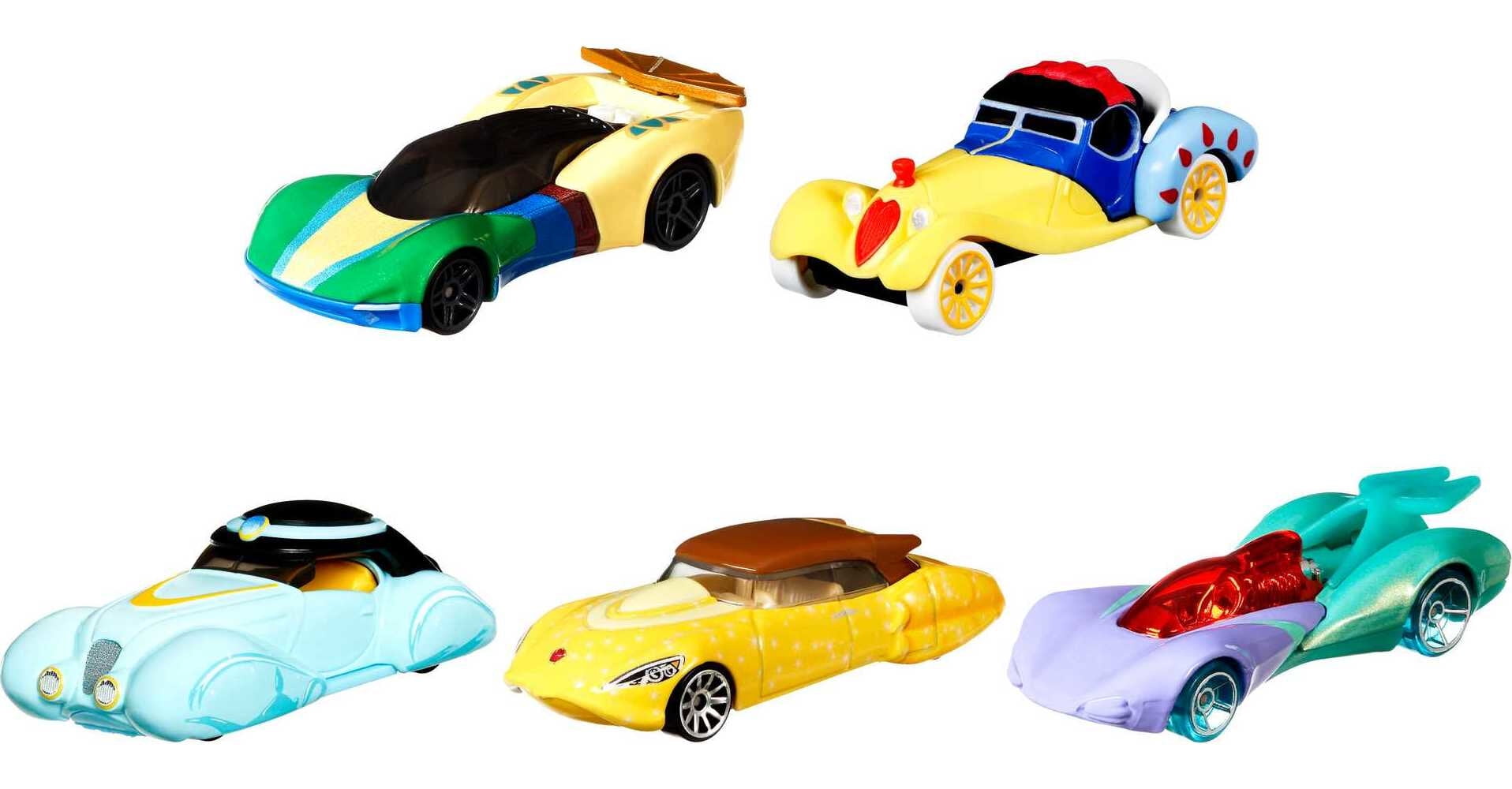 Disney Princess Hot Wheels Set of 5 Collectible Toy Honduras Ubuy