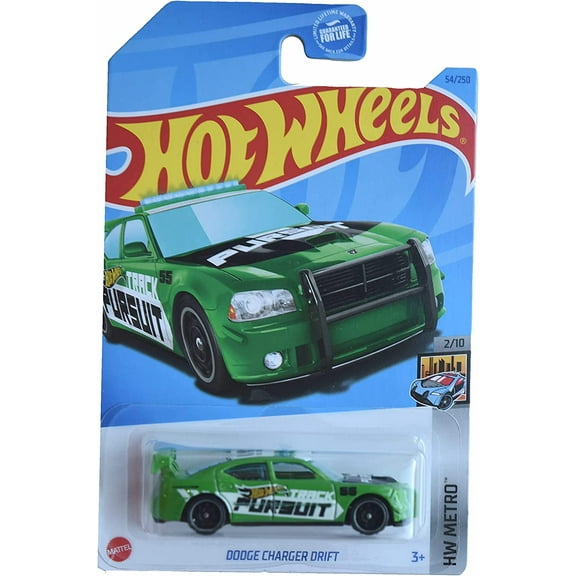 Hot Wheels Dodge Charger Drift HW Metro 2/10 54/250 (Green)