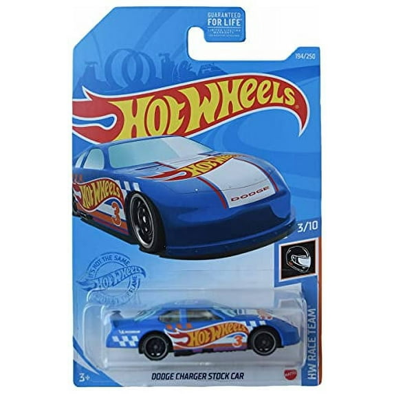 Hot Wheels Dodge Charger Stock Car (Blue) 2021 HW Race Team