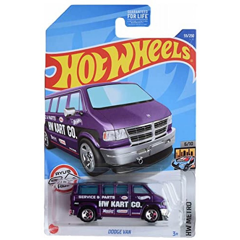 Hot Wheels Dodge Van (Purple) 2022 HW Metro - Walmart.com