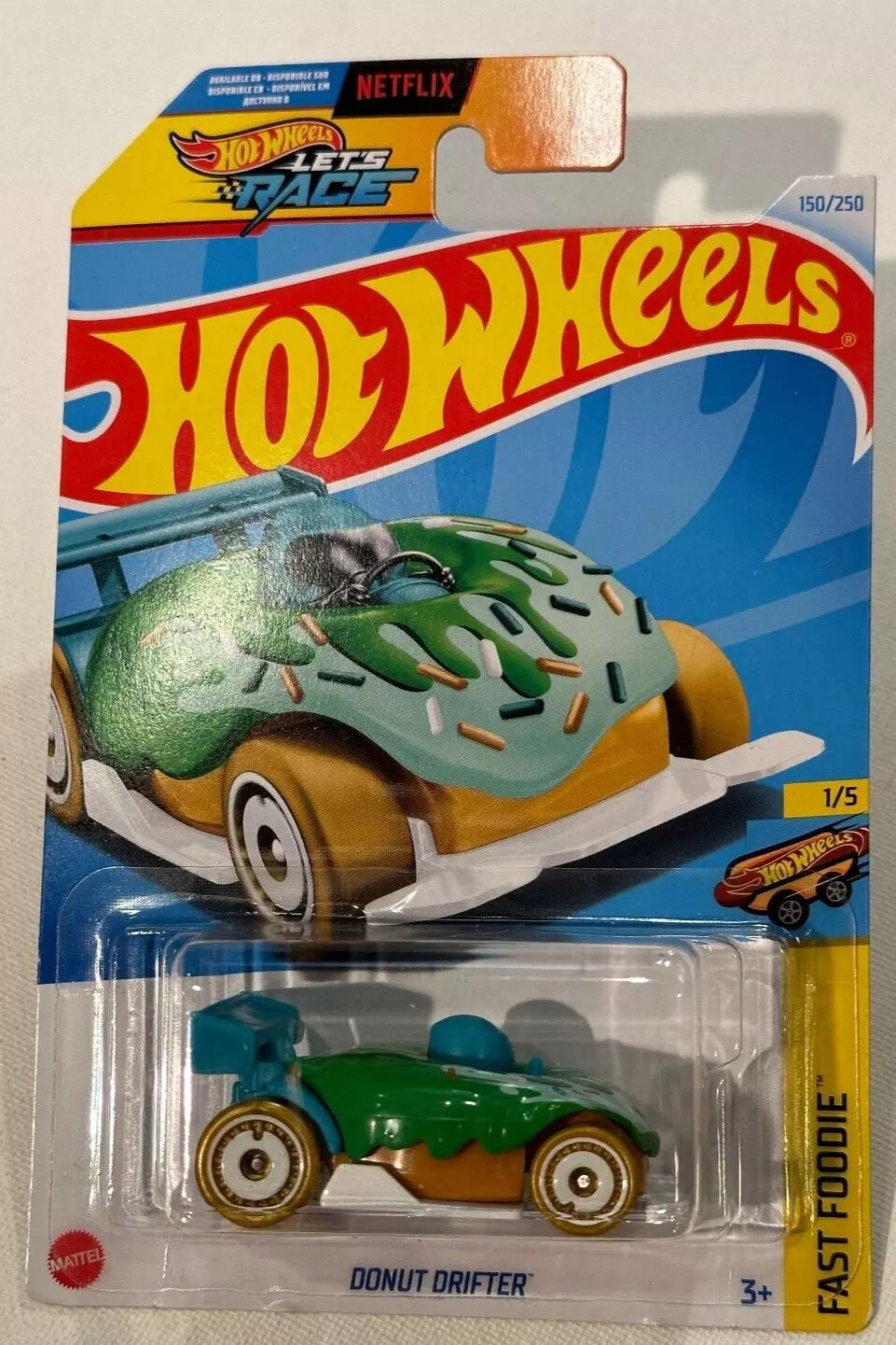 Hot Wheels Donut Drifter Fast Foodie Nov&eacute; Za 58 Ku010d