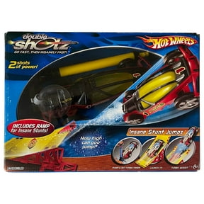 Hot Wheels Double Shotz Insane Stunt Jump With Ramp (Colors Vary)