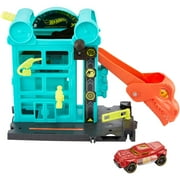 Hot Wheels Downtown Speed Shop Escape Playset