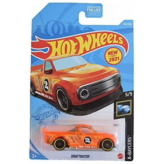 Hot Wheels Draftnator Truck (Orange) 2021 X-Raycers