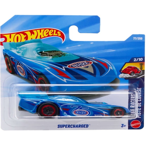 Hot Wheels Drag Racers Supercharged Diecast Car