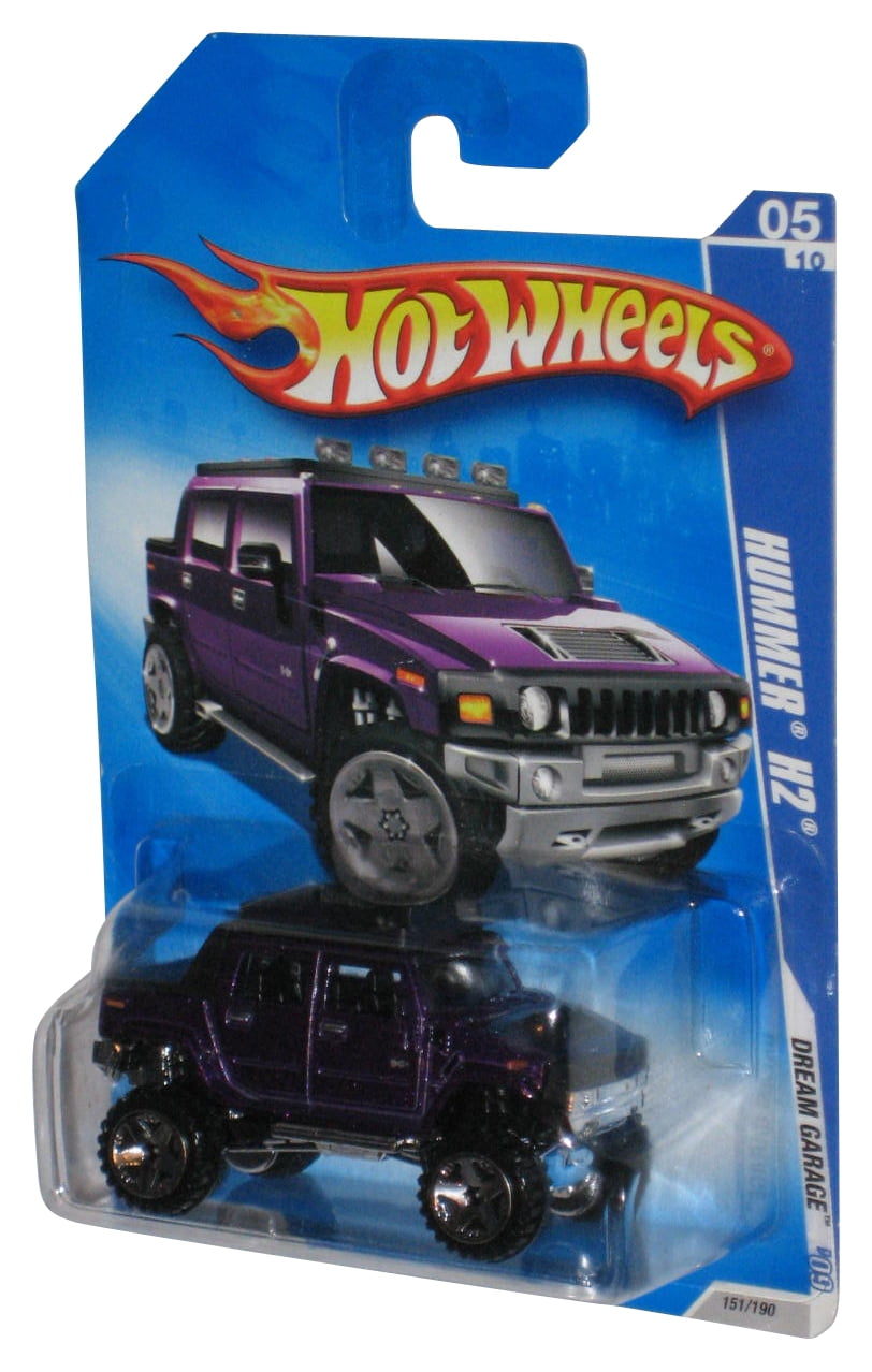 Hot Wheels H2 Hummer パープル Hot Wheels Dream Garage '09 Purple Hummer H2 Toy Car 151/190