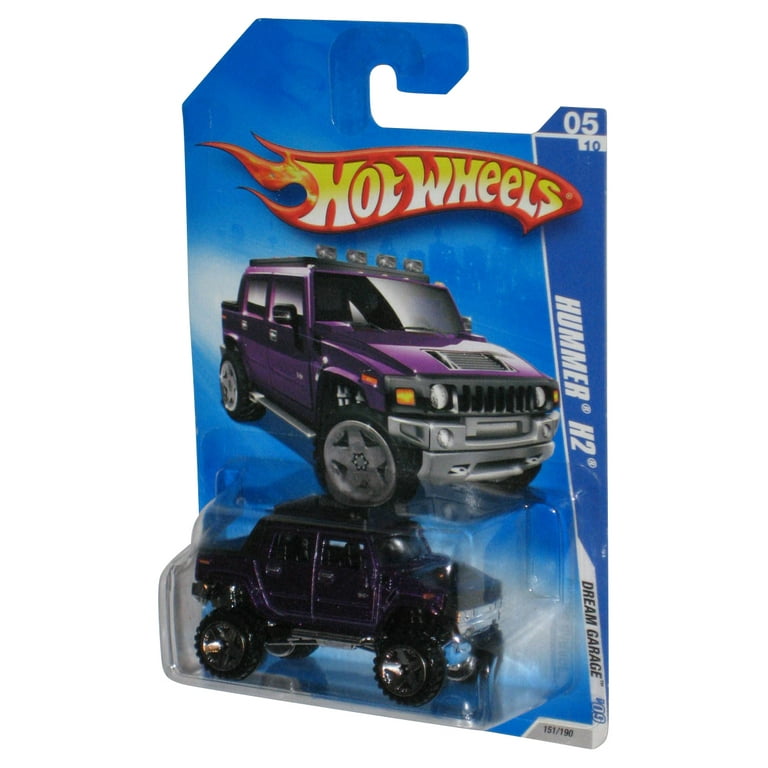 Hot Wheels H2 Hummer パープル Amazon.com: Hot Wheels 2009 Dream Garage Purple Hummer H2 1