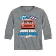 thumbnail image 1 of Hot Wheels - Drive Fast Live Free - Toddler And Youth Long Sleeve Graphic T-Shirt, 1 of 5
