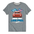 thumbnail image 1 of Hot Wheels - Drive Fast Live Free - Toddler And Youth Short Sleeve Graphic T-Shirt, 1 of 5