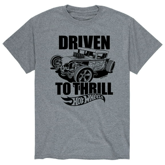 Hot Wheels - Driven To Thrill - Men's Short Sleeve Graphic T-Shirt