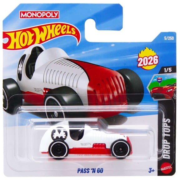Hot Wheels Drop Tops Pass 'N Go Diecast Car