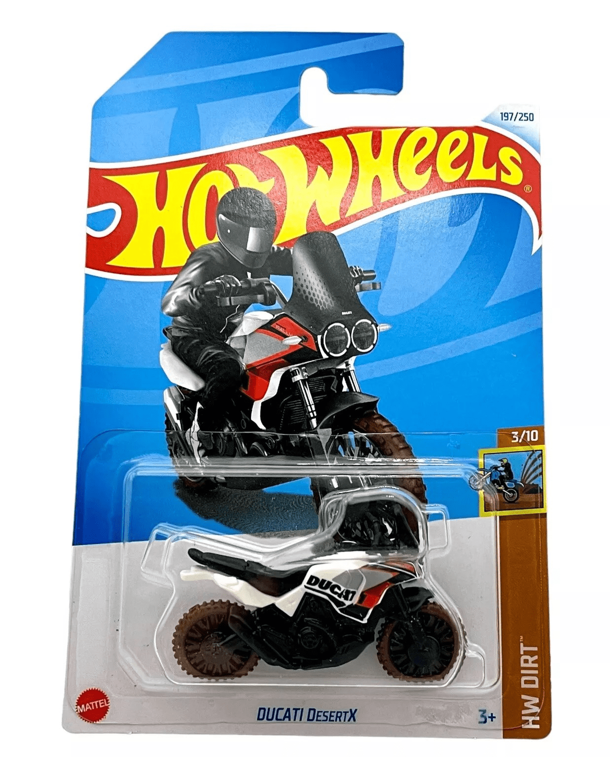 Hot Wheels Ducati DesertX 197/250 HW Dirt 3/10