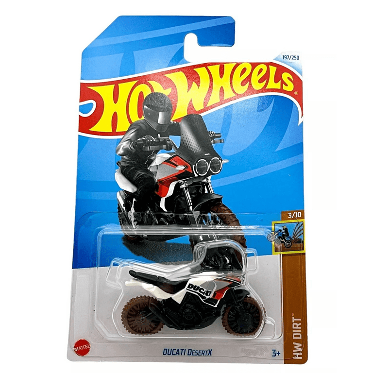 Hot Wheels Ducati DesertX 197/250 HW Dirt 3/10 - Walmart.com