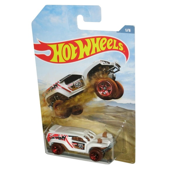 Hot Wheels Dune Crusher (2018) Mattel White Toy Car 1/6