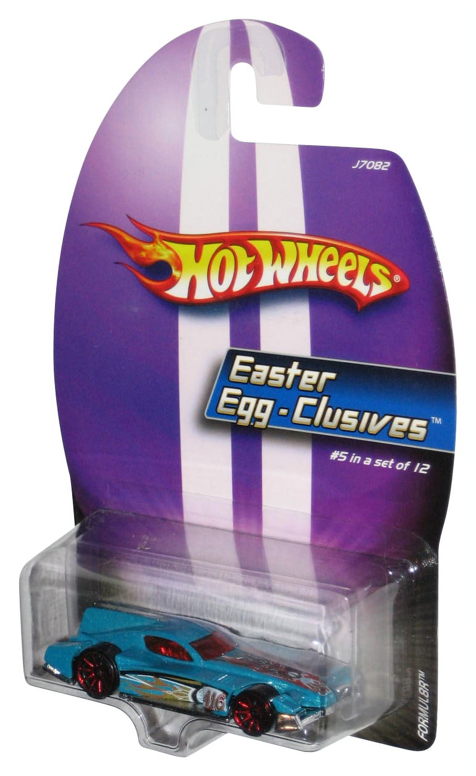 Hot Wheels Easter EggClusives (2006) Blue Formul8r Toy Car 5/12