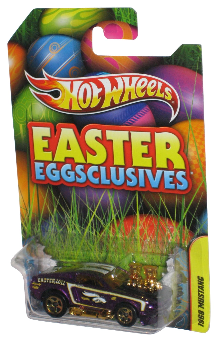 Hot Wheels Easter Eggsclusives (2011) Purple 1968 Mustang Toy Car