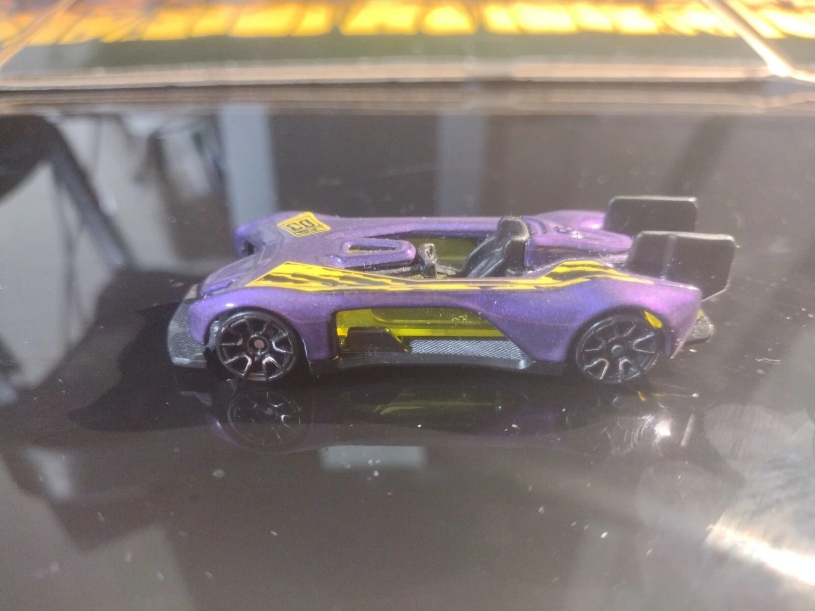 Hot Wheels Electro silhouette Diecast Dark Purple Car 2021