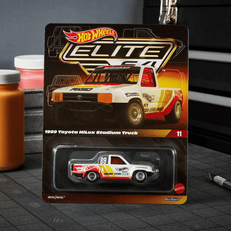 Hot Wheels Elite 64 1989 Toyota HiLux Stadium Truck #11 - Walmart.com