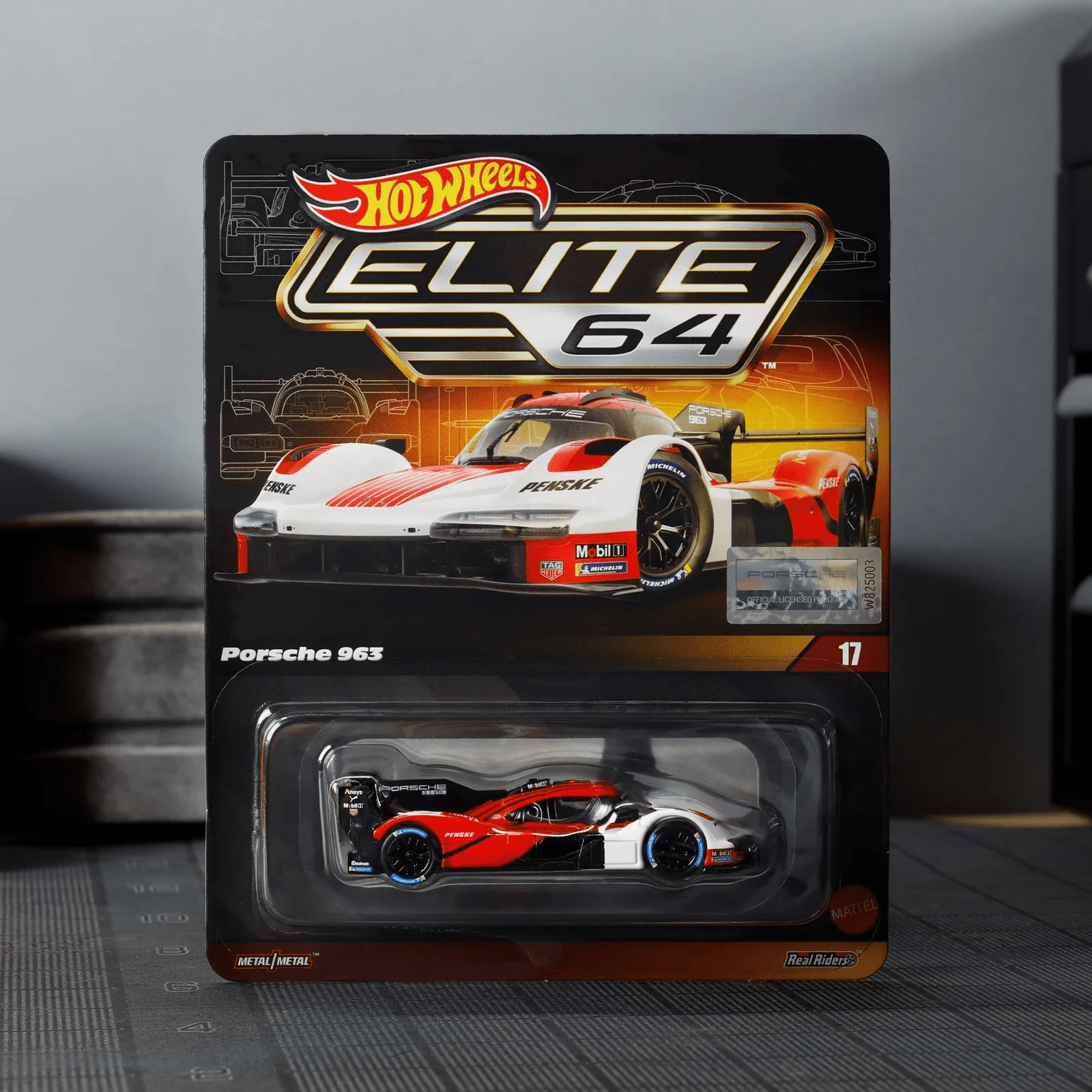 Hot Wheels Elite 64 Porsche 963 1:64 Die-Cast Model Car – Limited