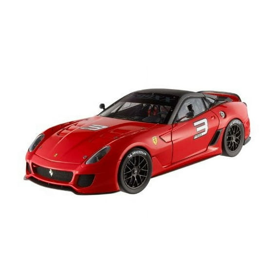 Hot Wheels Elite Ferrari 599XX 1:18th Scale - Red
