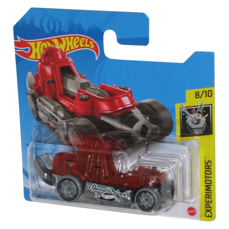 Hot Wheels Experimentors (2018) Red Speed Driver Toy Car #8/10