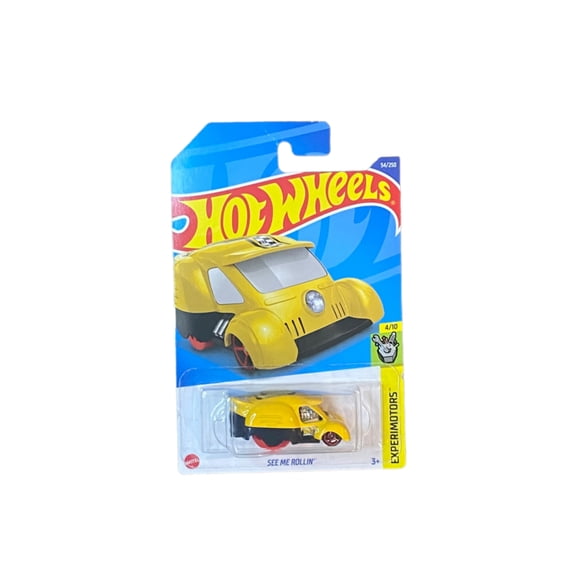 Hot Wheels See Me Rollin' YELLOW Experimotors 4/10 54/250