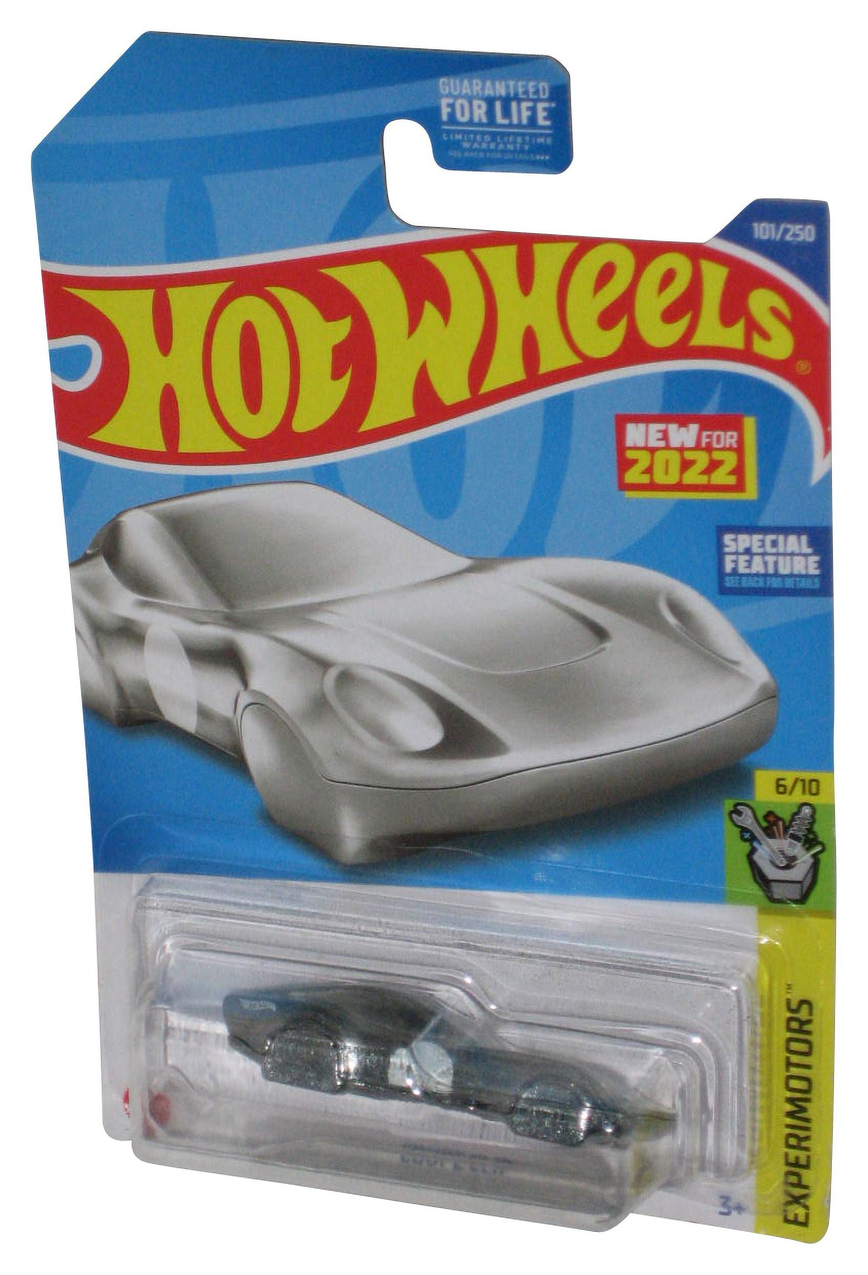 Hot Wheels Experimotors 6/10 (2022) Coupe Clip Silver Toy Car 101
