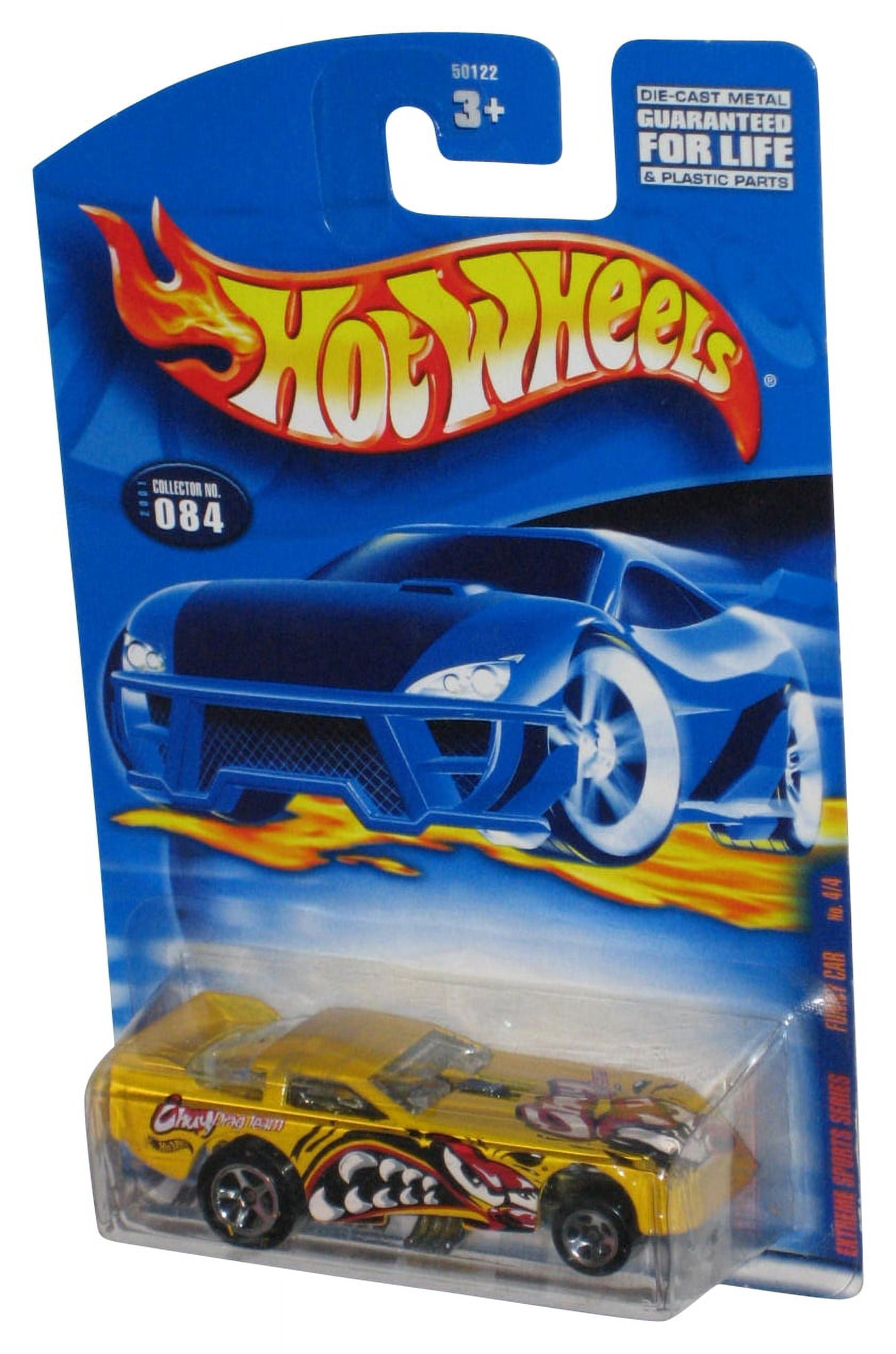 Hot Wheels Extreme Sports Series (2001) Yellow Funny Car Toy