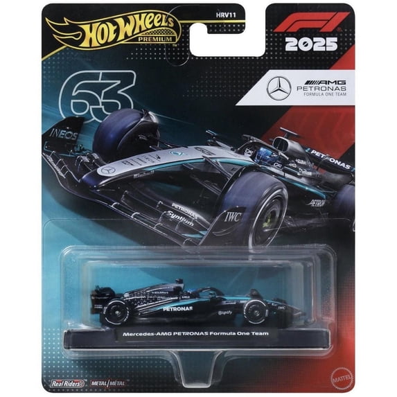 Hot Wheels F1 Mercedes AMG PETRONAS F1 George Russel Formula 1 Team #63