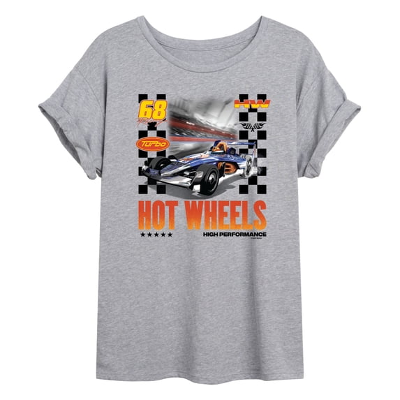 Hot Wheels - F1 Racing - Juniors Oversized Graphic T-Shirt