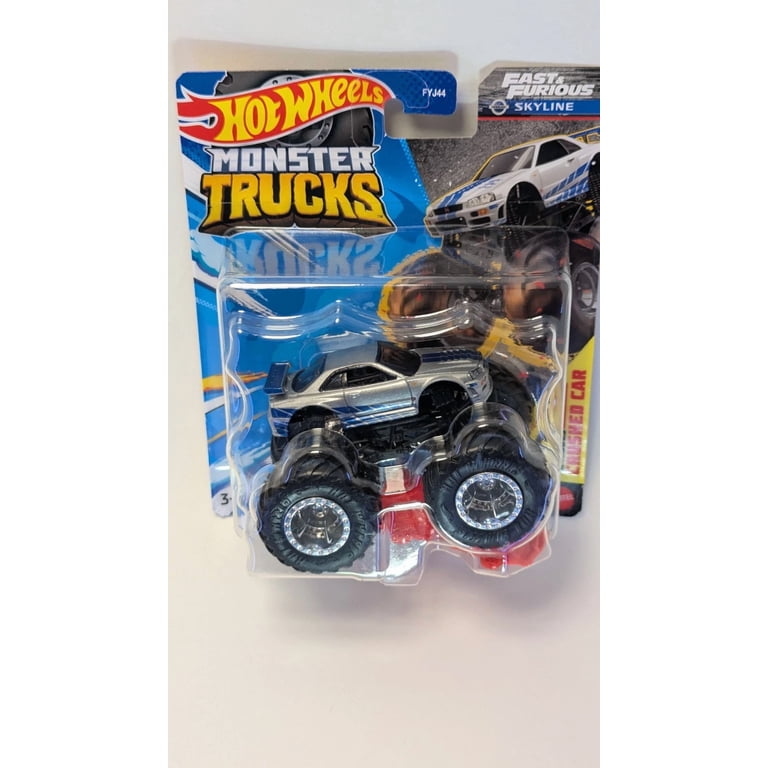 Hot Wheels FAST & FURIOUS Nissan SKYLINE GT-R R34 Monster Trucks