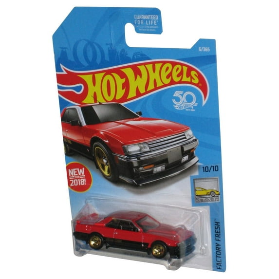Hot Wheels Factory Fresh 10/10 (2018) Red '82 Nissan Skyline R30 Toy Car 6/365